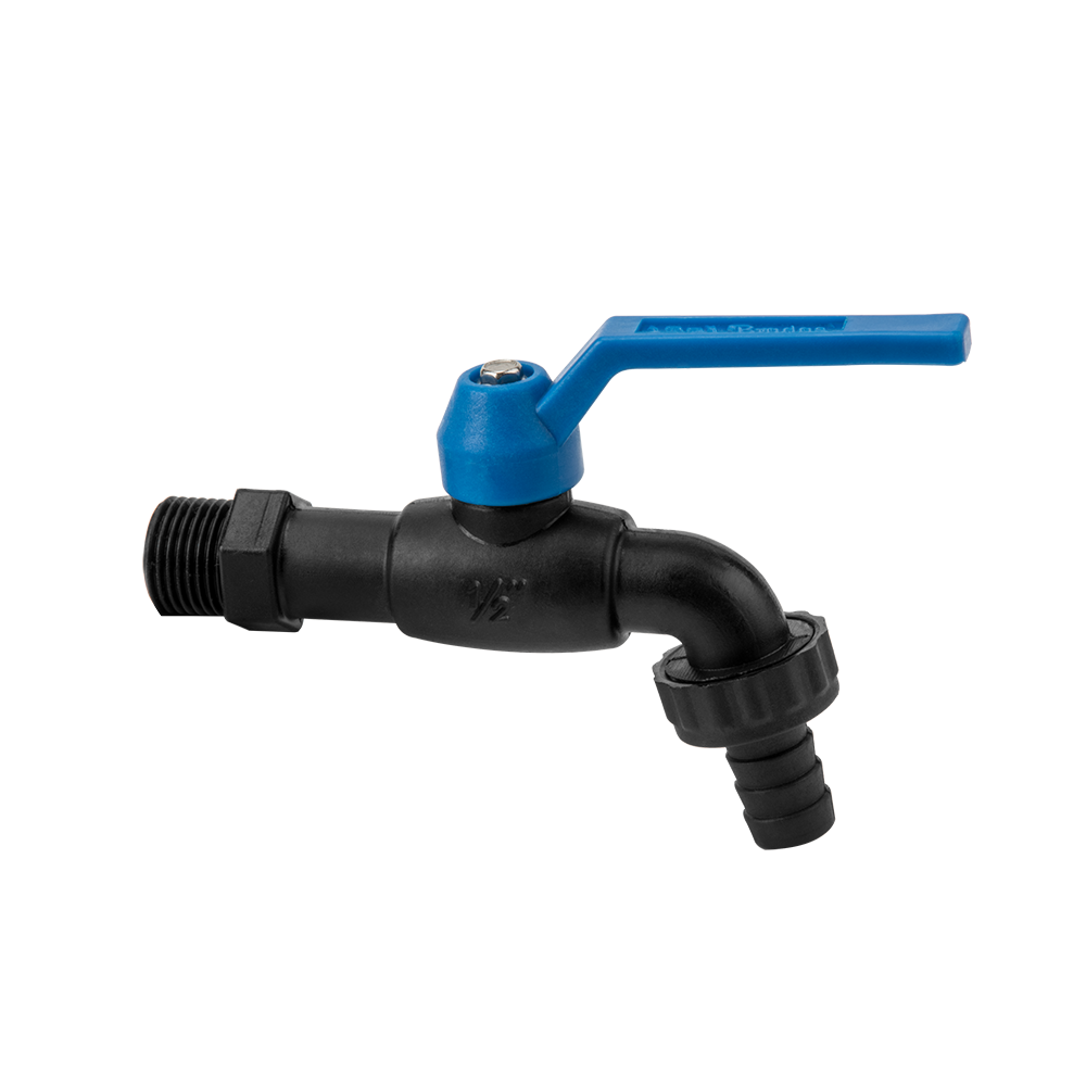 Plastový záhradný ventil BLACK RAVEN 1/2” - nylon