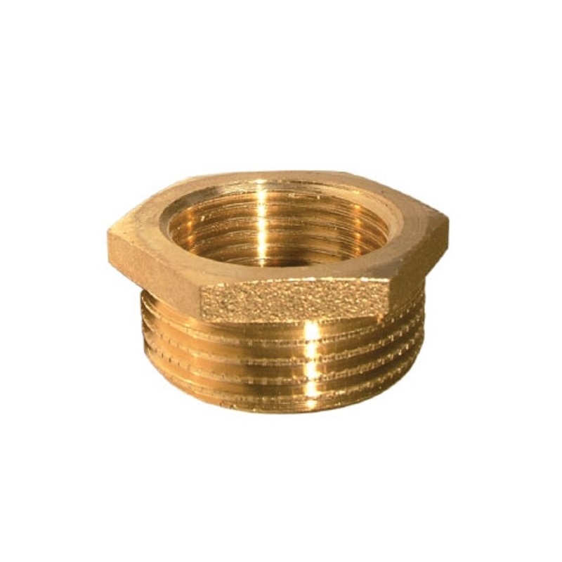 Mosadzná redukcia 1"x3/4" (vonk. x vnút. závit) - PN10