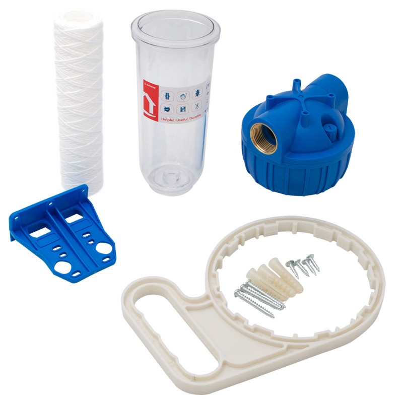 Filter 10” Everline EWY-F11/10 s vložkou šnúra PP 25 mcr - 1”