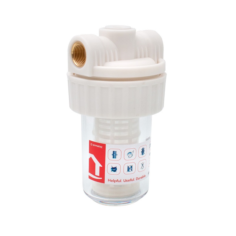 Filter 5” Everline EWY-F12/5S s umývateľnou filtračnou vložkou 50 mcr - 1/2”