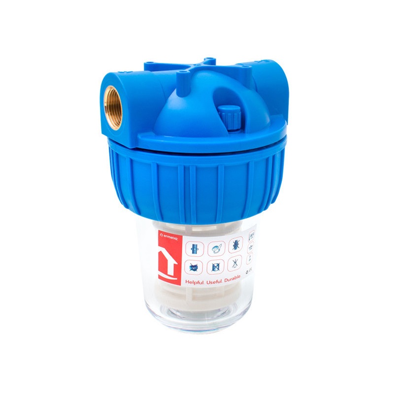 Filter 5” Everline EWY-F34/5S s umývateľnou filtračnou vložkou 50 mcr - 3/4”