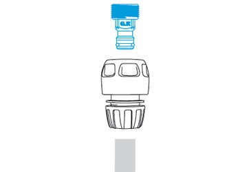 Adaptér na záhradný ventil s vonkajším závitom 3/4”