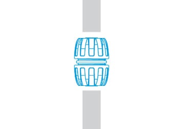 Spojka na hadicu 3/4”