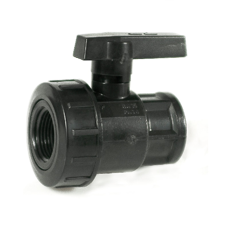 Plastový guľový ventil 3FF 1”x1”