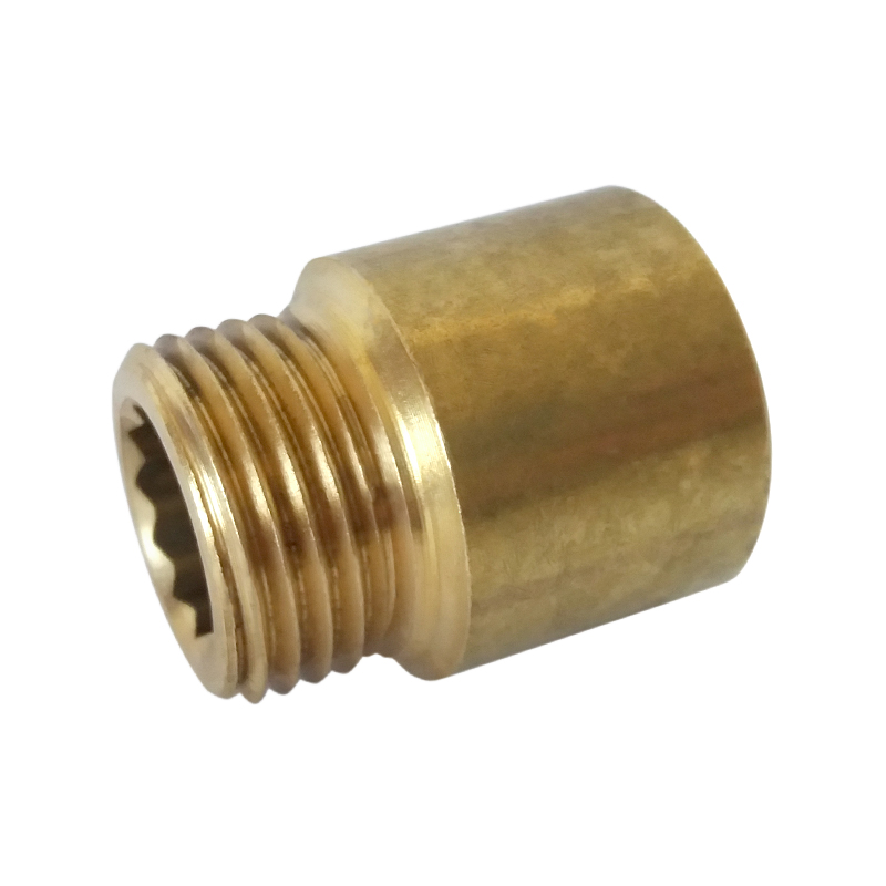 Predĺženie 3/4”x15 mm - mosadz