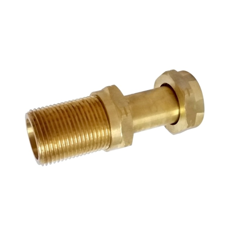 Teleskopické šróbenie k vodomerom 1/2”x3/4” (vonk. x vnút. závit) - mosadz