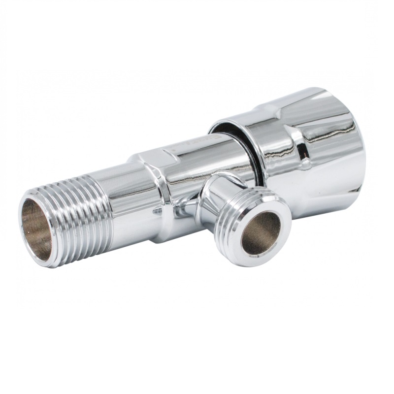 Rohový ventil INOX s keramickou vložkou 1/2x3/8" CLASSIC