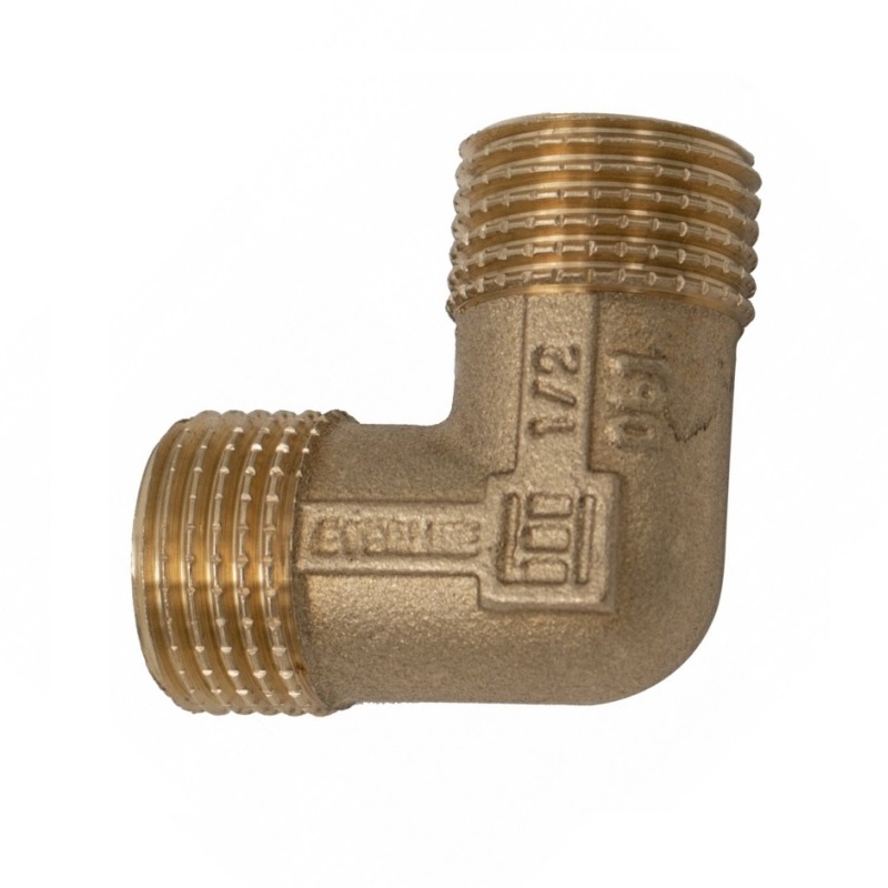 Mosadzné koleno 3/4" (vonk.  závit) - PN10