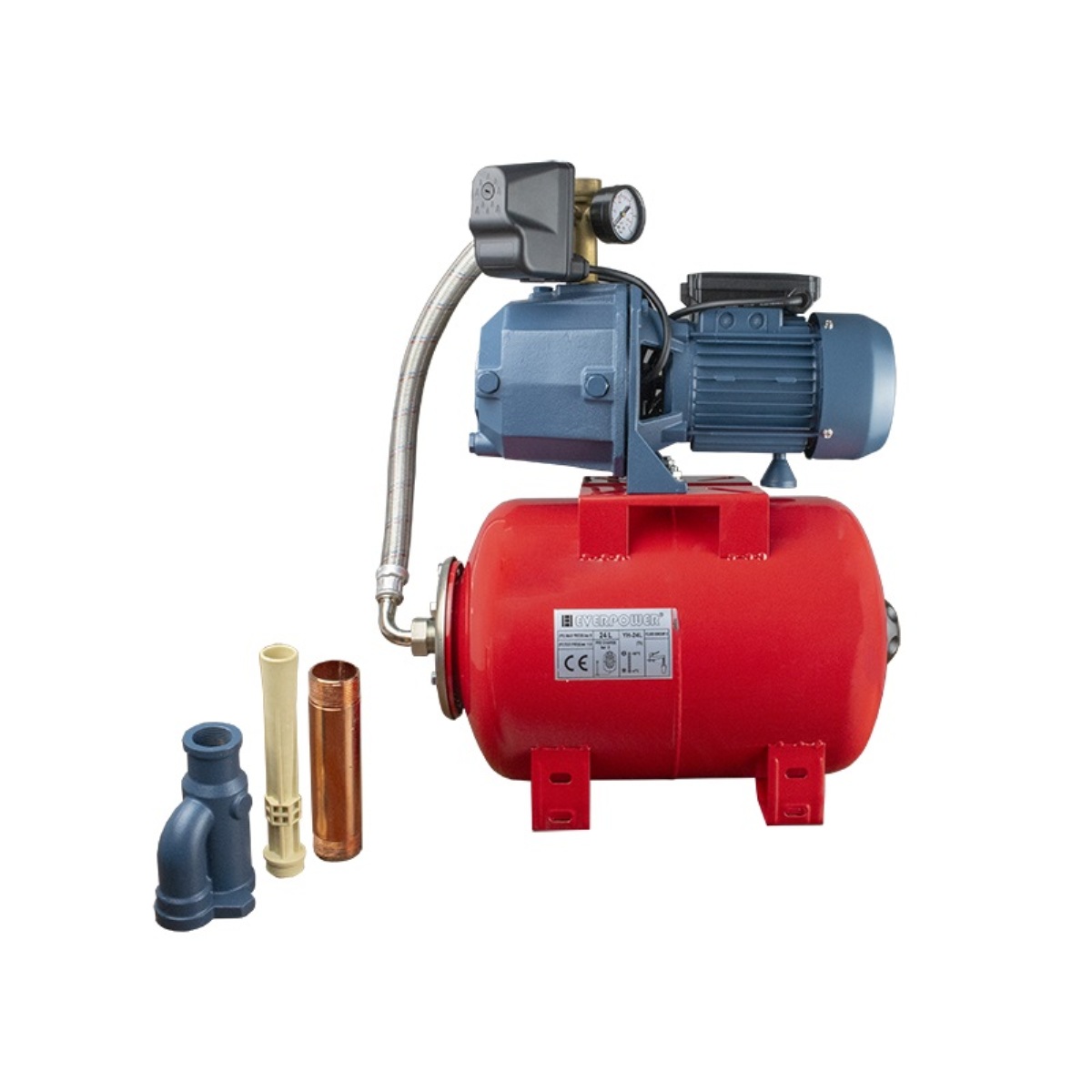 Domáca vodáreň s ejektorom Everpower BAR-TDP370/24, 1,1 kW, 24 l