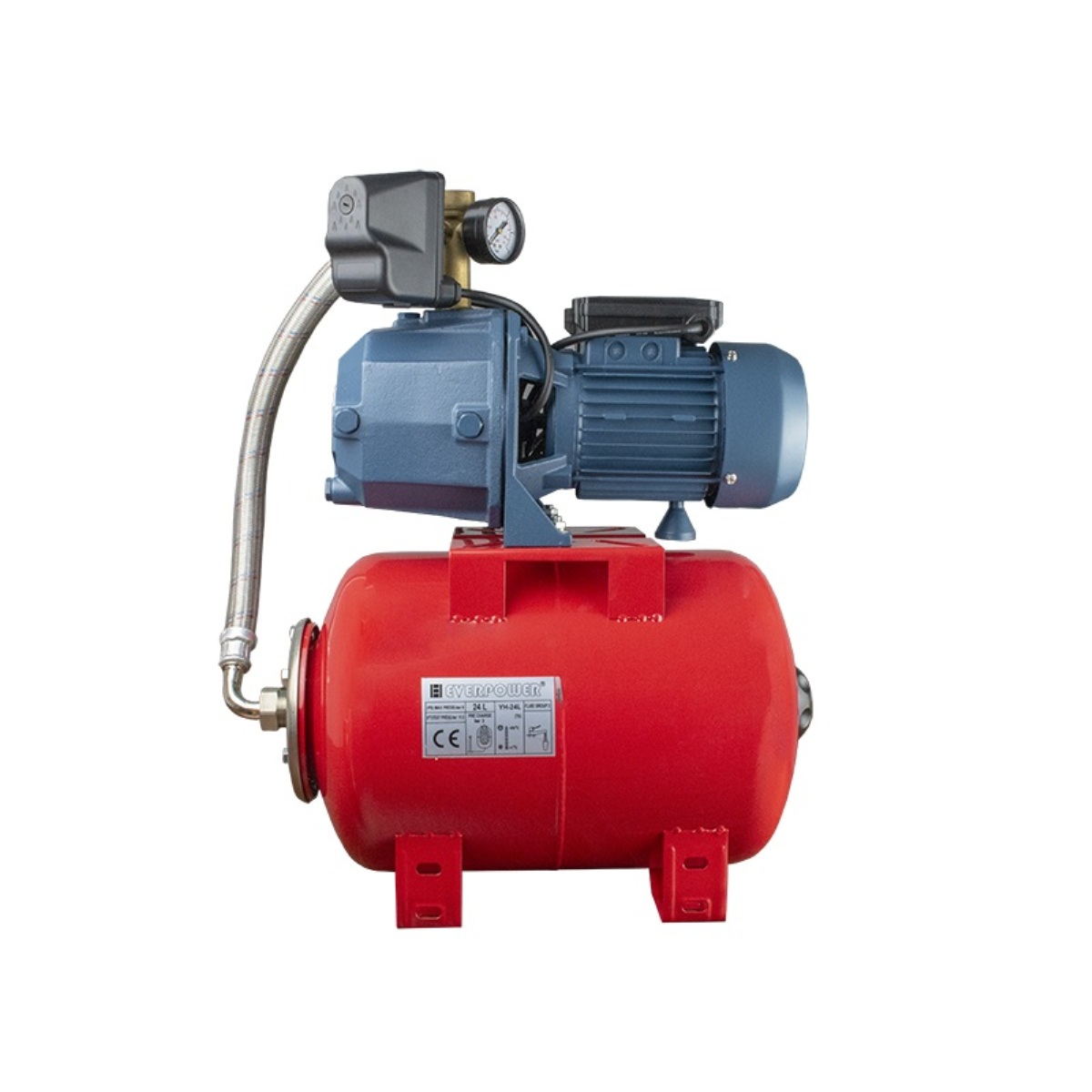 Domáca vodáreň s ejektorom Everpower BAR-TDP370/24, 1,1 kW, 24 l