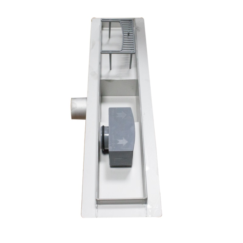Lineárny sprchový žľab 400mm x 70mm CLASIC, nerezové teleso a rošt