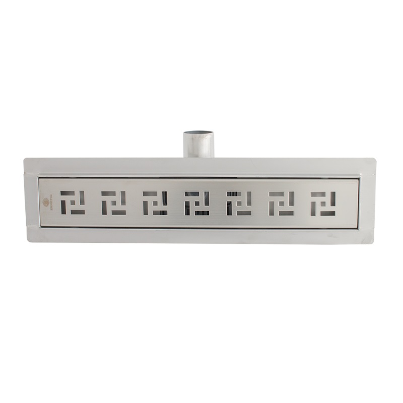 Lineárny sprchový žľab 700mm x 70mm MODERN, nerezové teleso a rošt