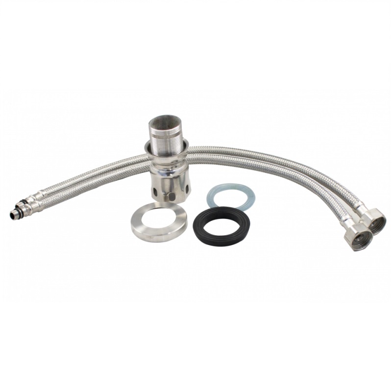 Drezová batéria flexibilná (INOX) BIELA