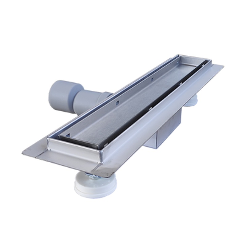 Lineárny sprchový žľab 500mm x 70mm LUXURY, nerezové teleso a rošt