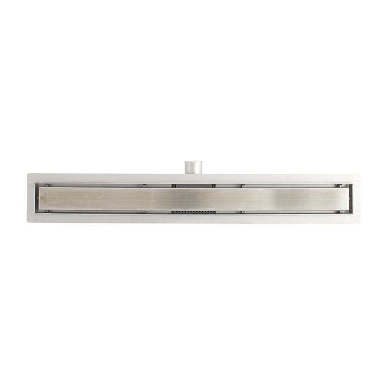 Lineárny sprchový žľab 600mm x 70mm LUXURY, nerezové teleso a rošt
