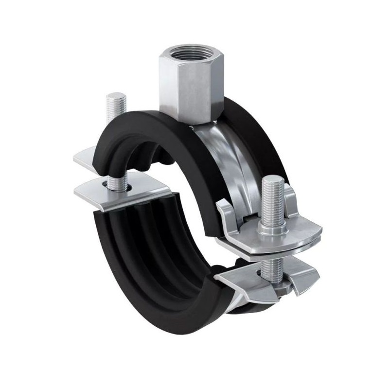 Objímka s gumou dvojskrutková M8 59-66 mm (2")