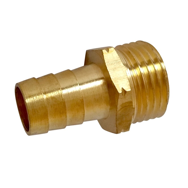Hadičník s vonkajším závitom 3/4”x25 mm - mosadz