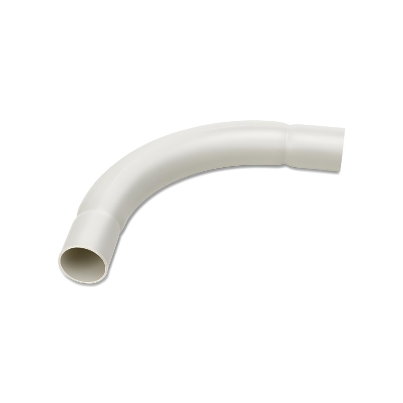 Koleno nasúvacie SB 16/90° PVC - svetlosivá